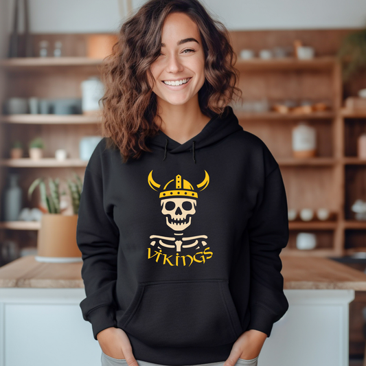 Halloween Vikings Adult Hoodie