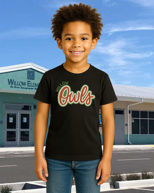 Owls Retro Youth Tee