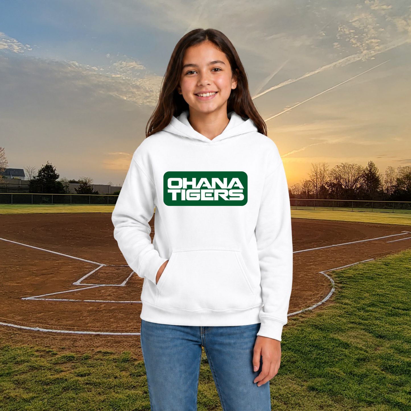 Ohana Tigers Youth Hoodie