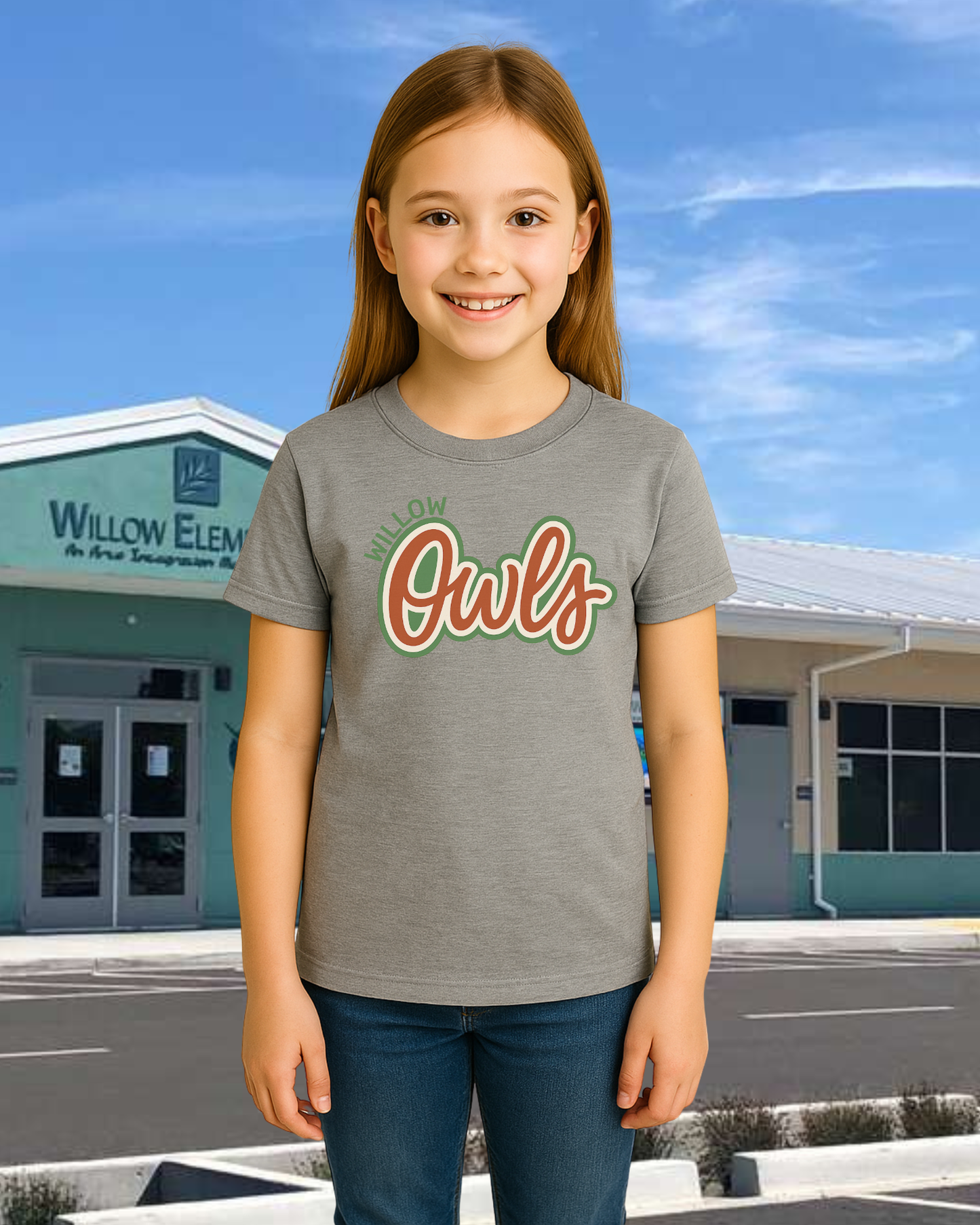 Owls Retro Youth Tee