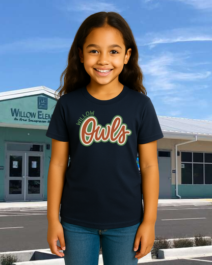 Owls Retro Youth Tee