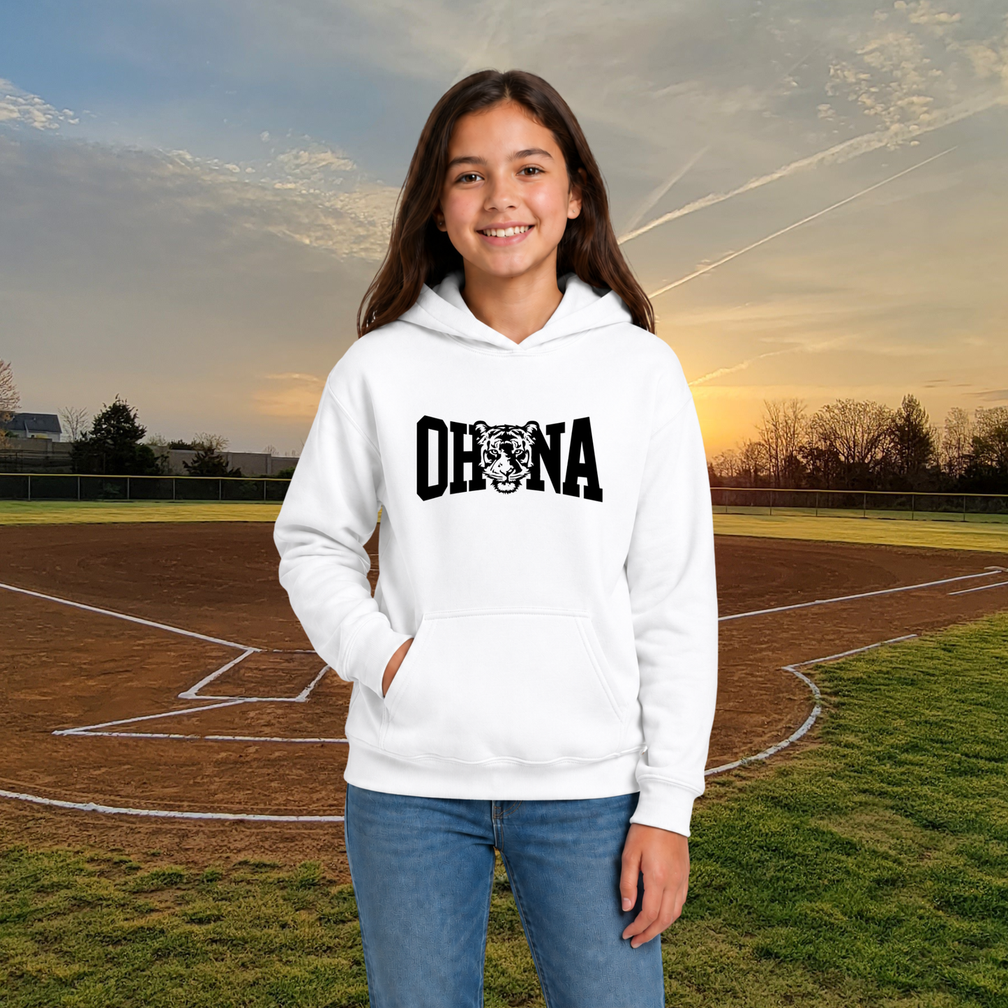 Ohana Logo Youth Hoodie