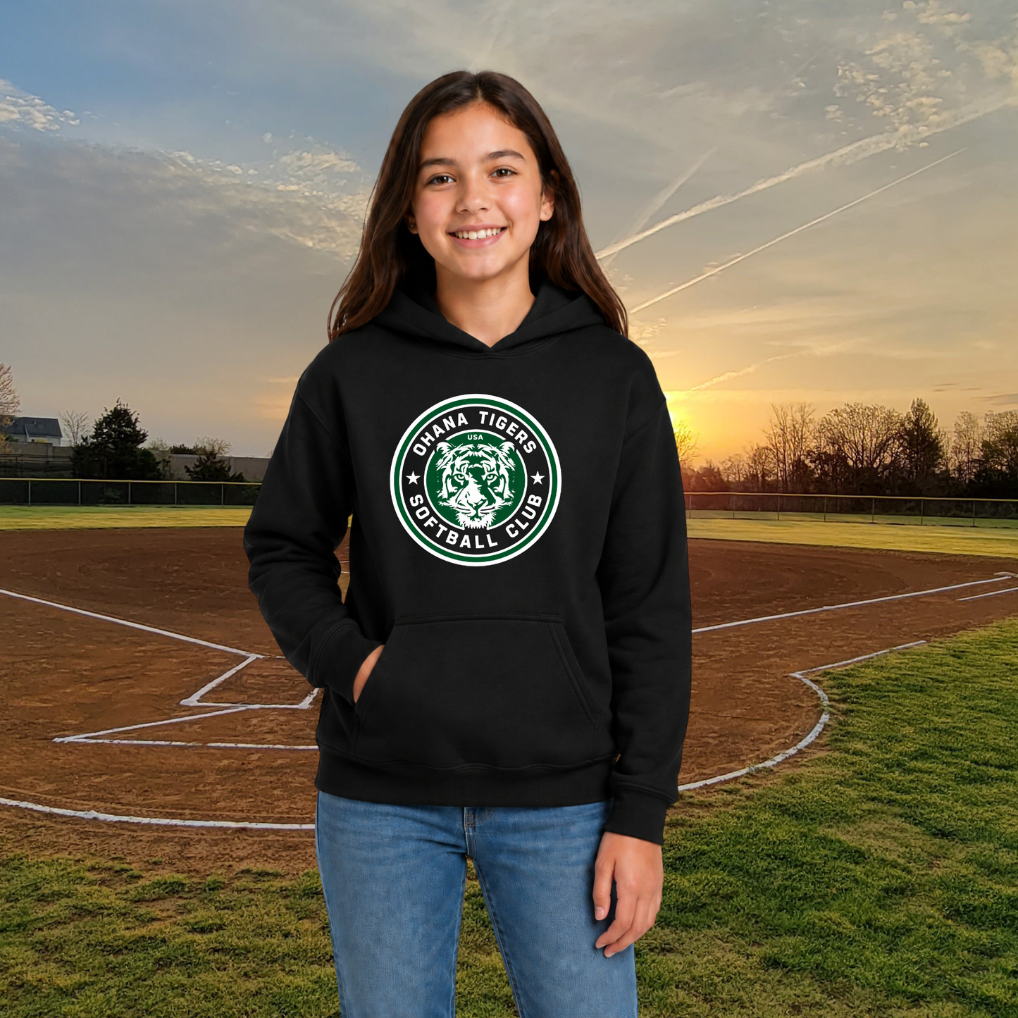 OT Softball Club Youth Hoodie