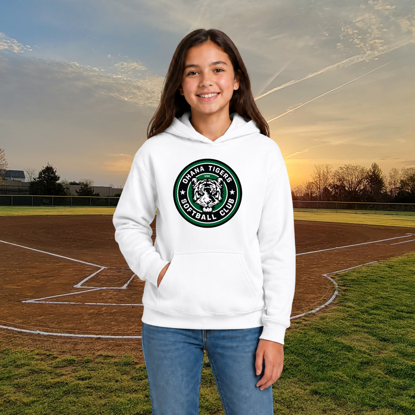 OT Softball Club Youth Hoodie