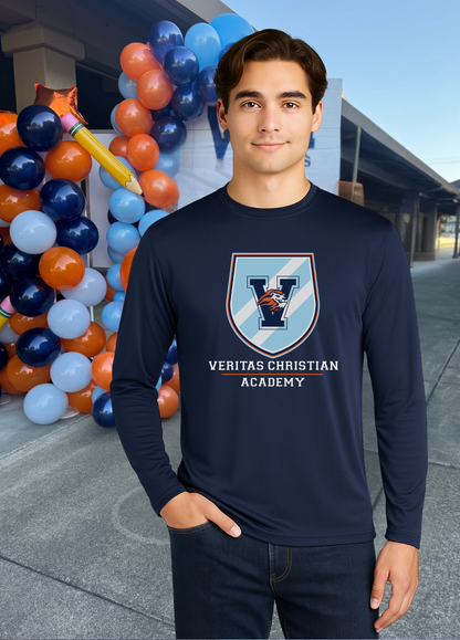 Unisex Long Sleeve VCA Shield Tee