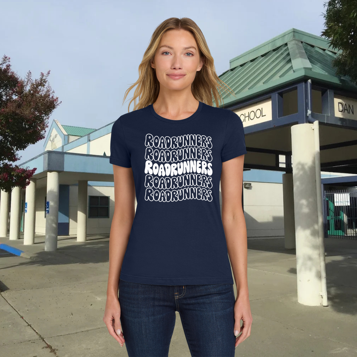 Roadrunner Wave Ladies Tee