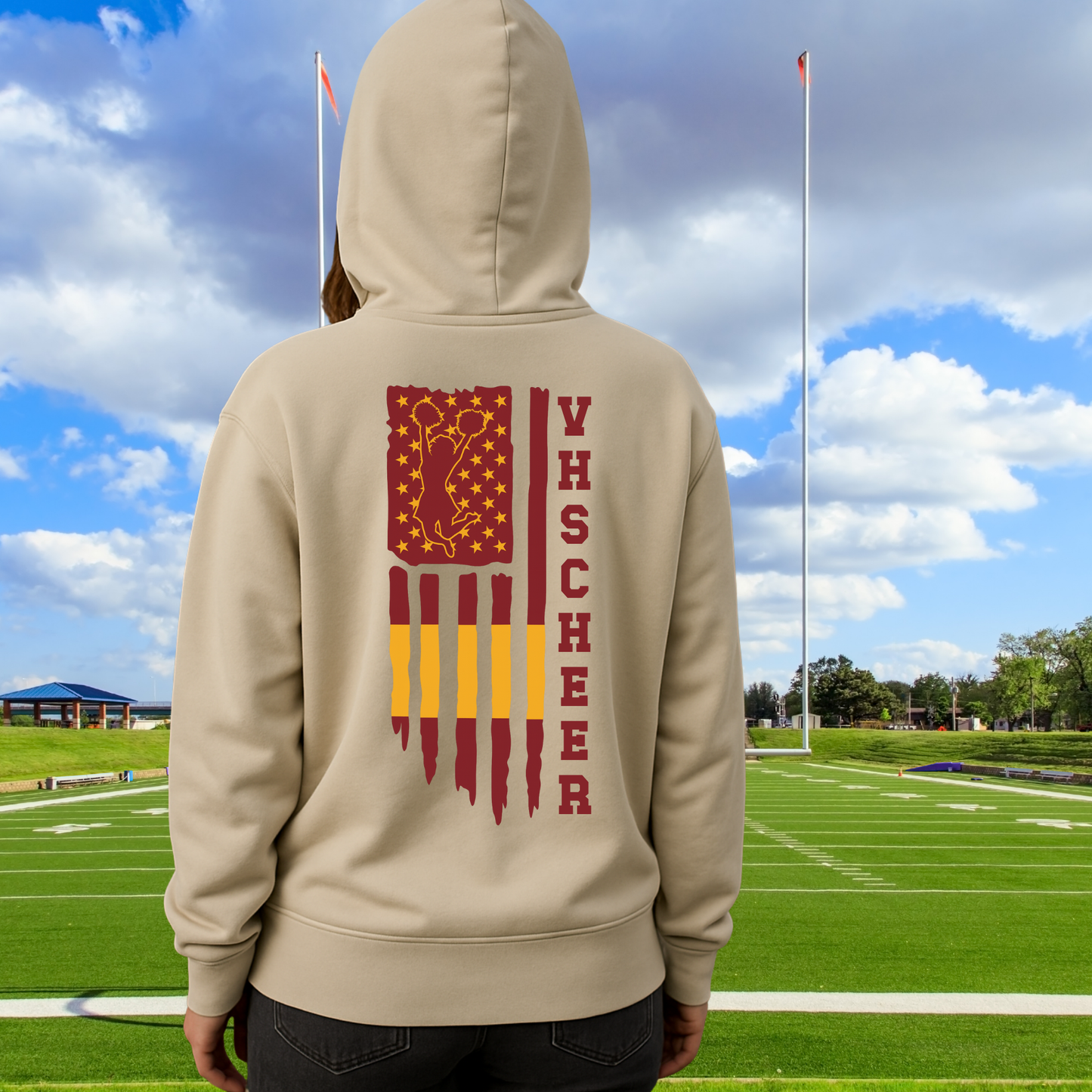 Adult VHS Cheer Hoodies