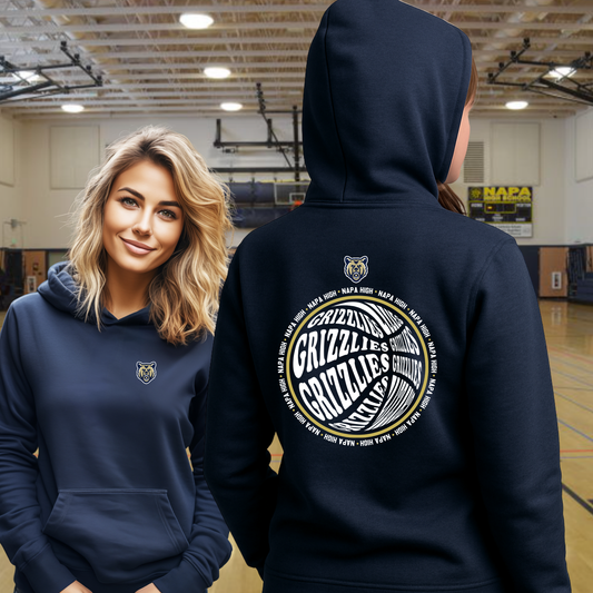Unisex Grizzlies Basketball Hoodie