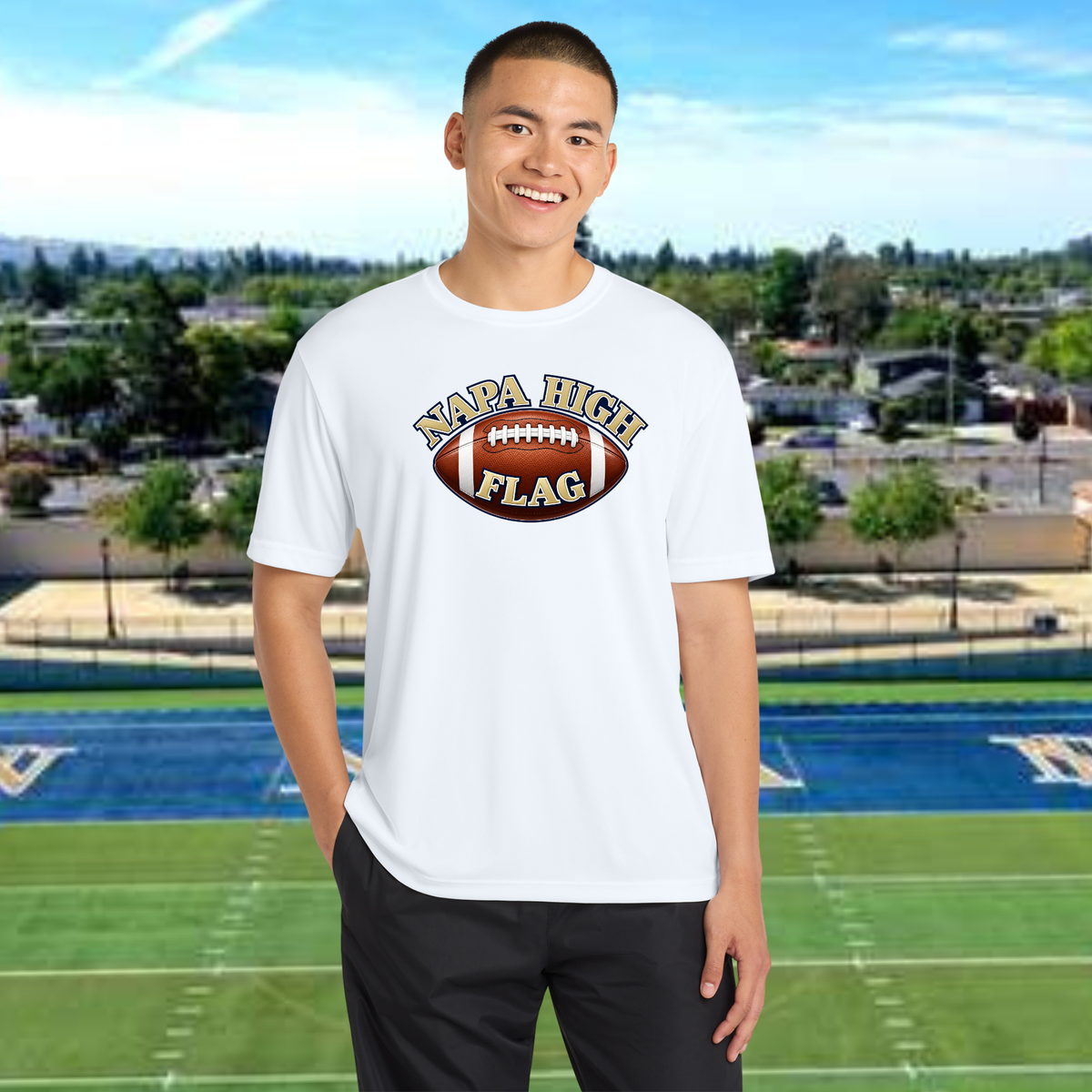 Napa High Flag Football Adult Unisex Tee
