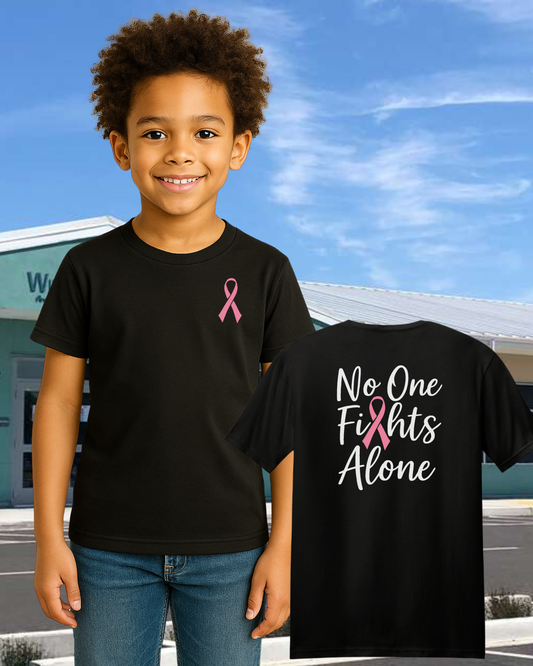 No One Fights Alone Youth Tee