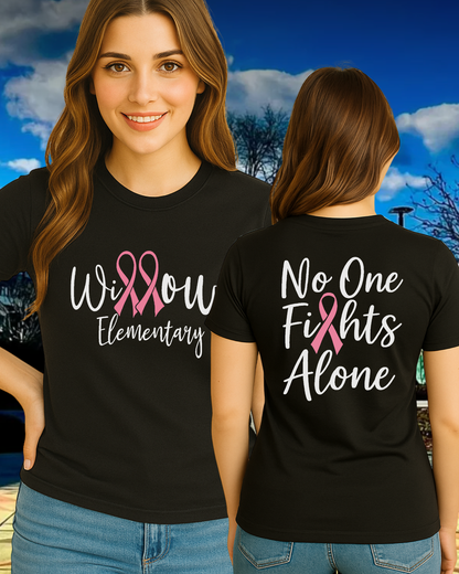 No One Fights Alone Ladies Tee