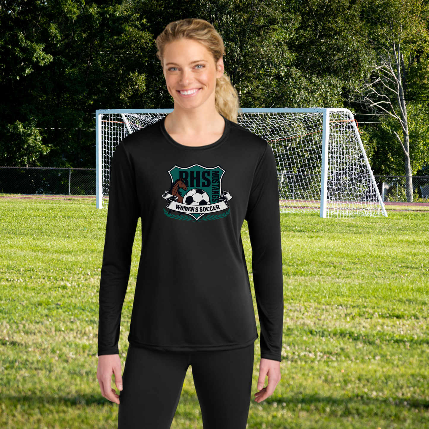 Rordriguez Ladies Soccer Long Sleeve Athletic Tee