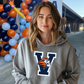 Unisex V Lion Head Hoodie