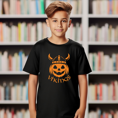 Halloween Vikings Soft Cotton Tee