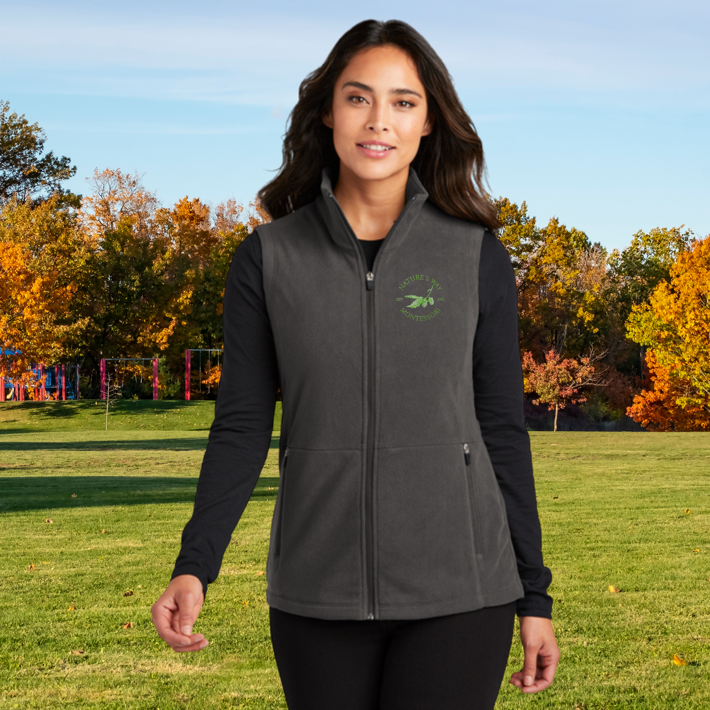 Ladies Microfleece Vest