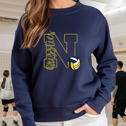 Grizzlies Volleyball Crewneck