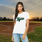 Ohana Tigers Script Bella+Canvas Ladies Tee