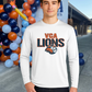 Unisex Long Sleeve VCA Lions Head Tee