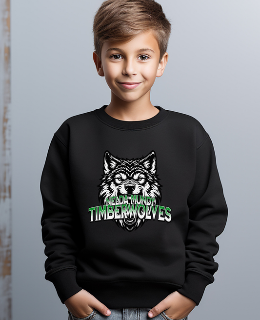 Youth Timberwolves Crewneck