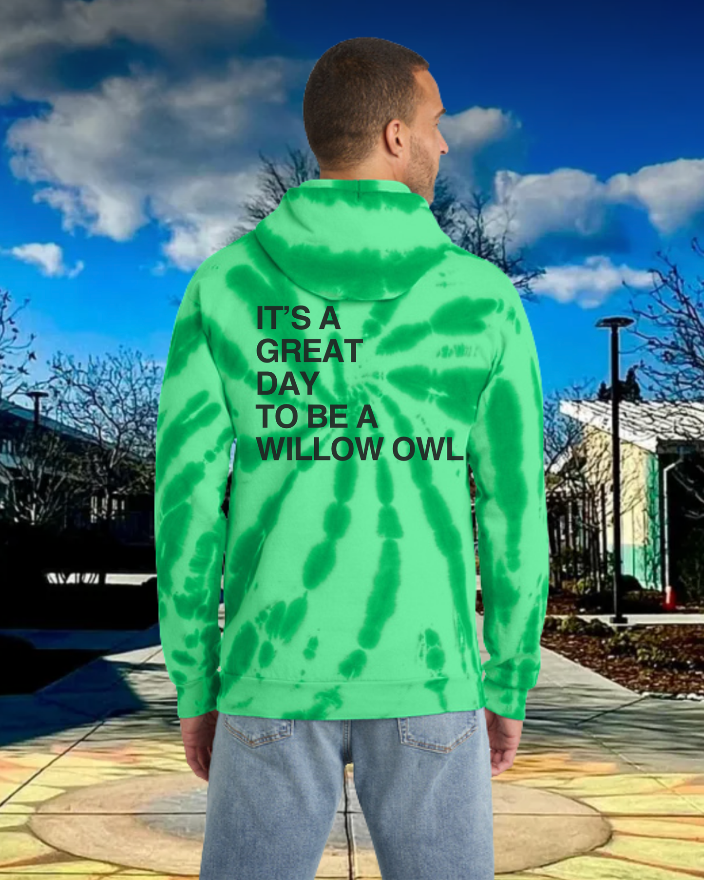 Tie Dye Willow Hoodie