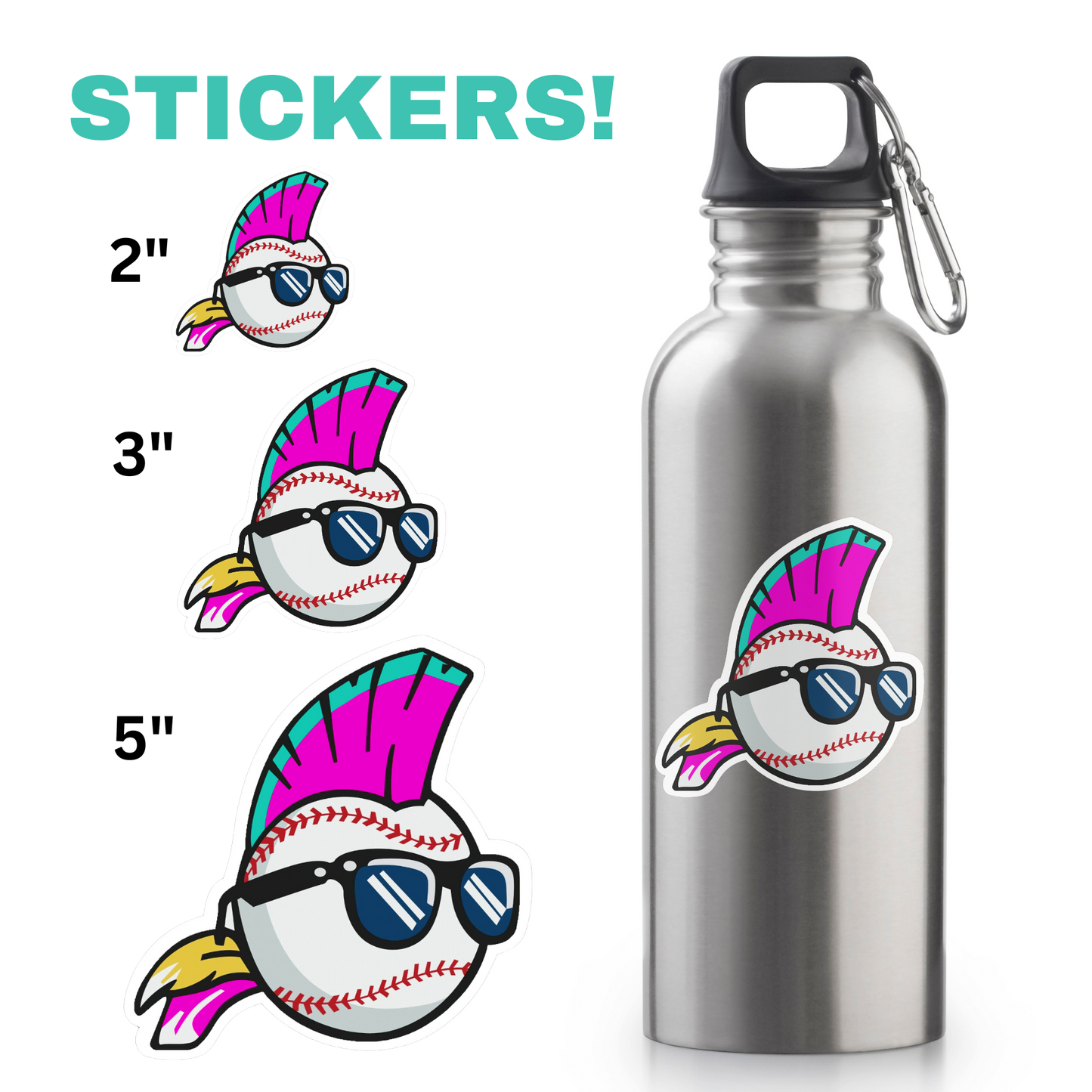 Wild Things Stickers