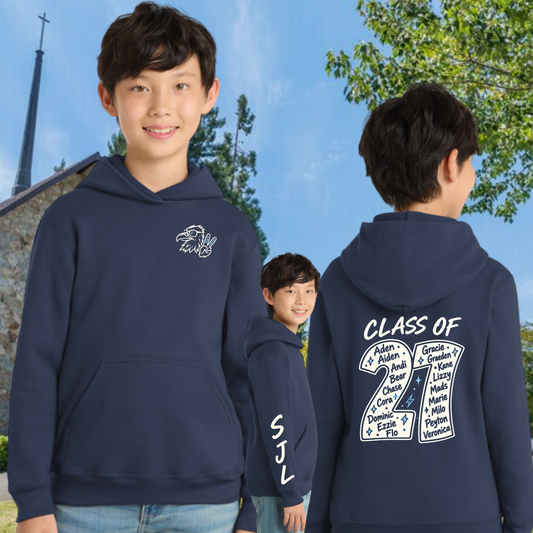 SJL 8th Grade Hoodie - Gildan Heavy Blend