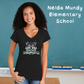 Nelda Mundy Ladies V-Neck Tee (Full Front Print)