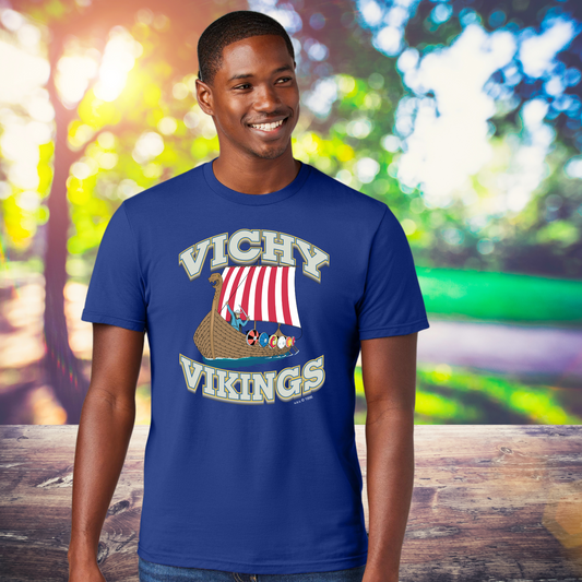 Vikings Throwback Unisex Cotton Tee
