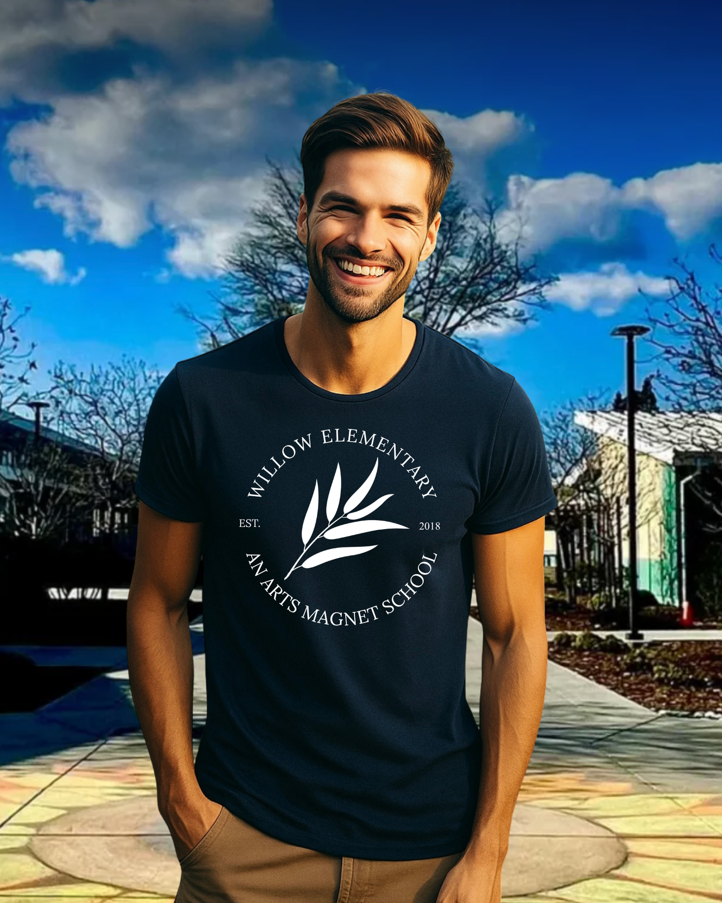 Willow Arts Magnet Est. 2018 Tee