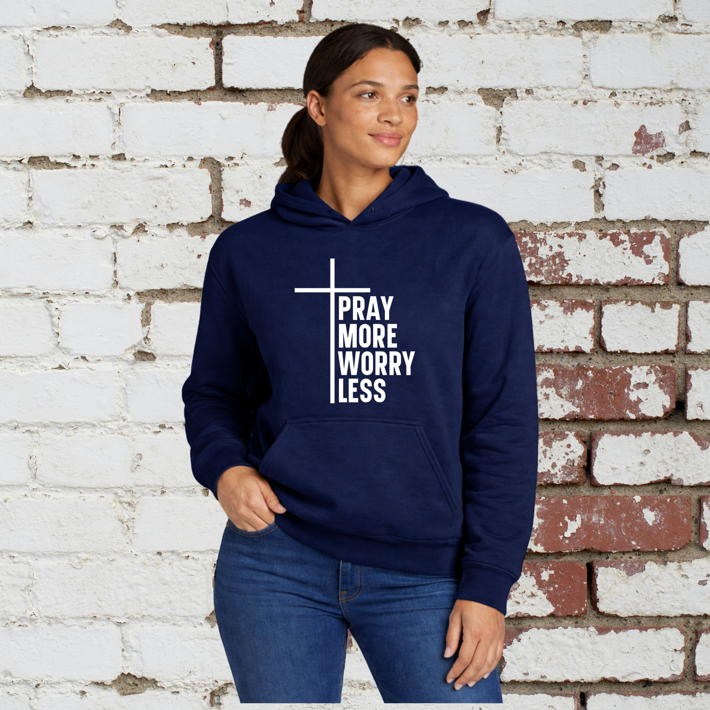 Pray More Unisex Hoodie