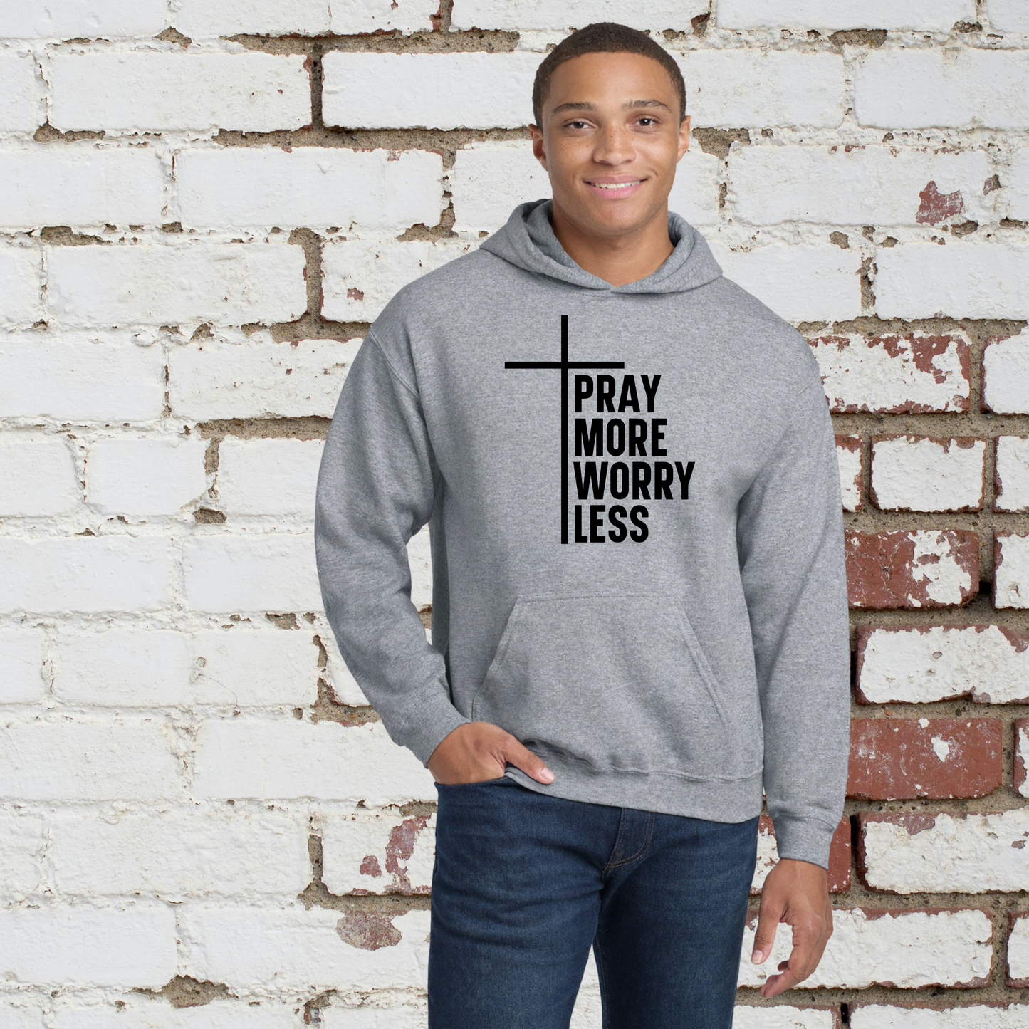 Pray More Unisex Hoodie