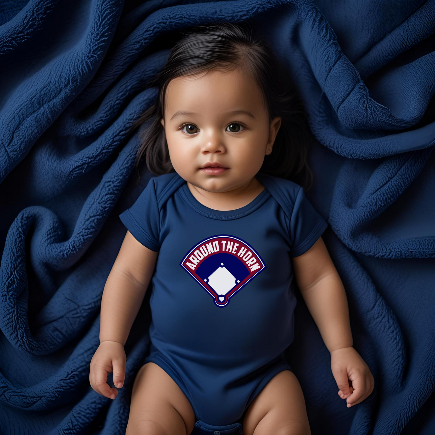 Around The Horn Infant One Piece