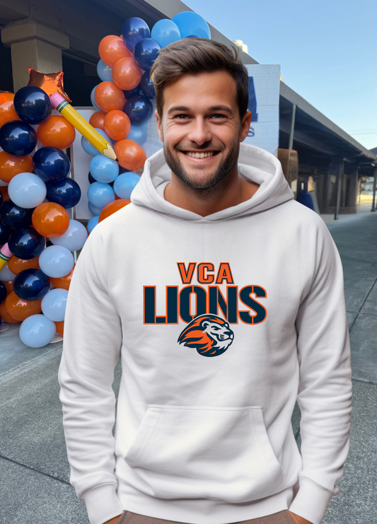 Unisex VCA Lions Head Hoodie
