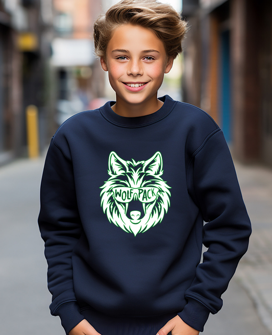 Youth Wolfpack Crewneck