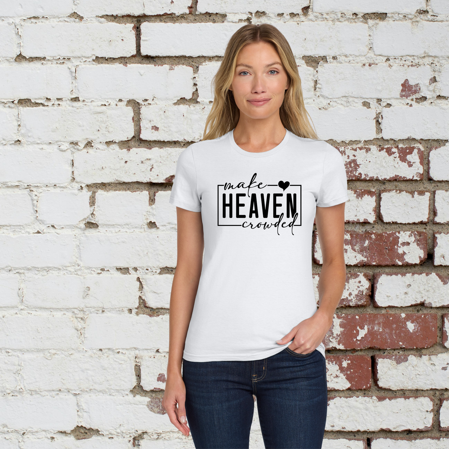 Heaven Crowded Unisex Tee