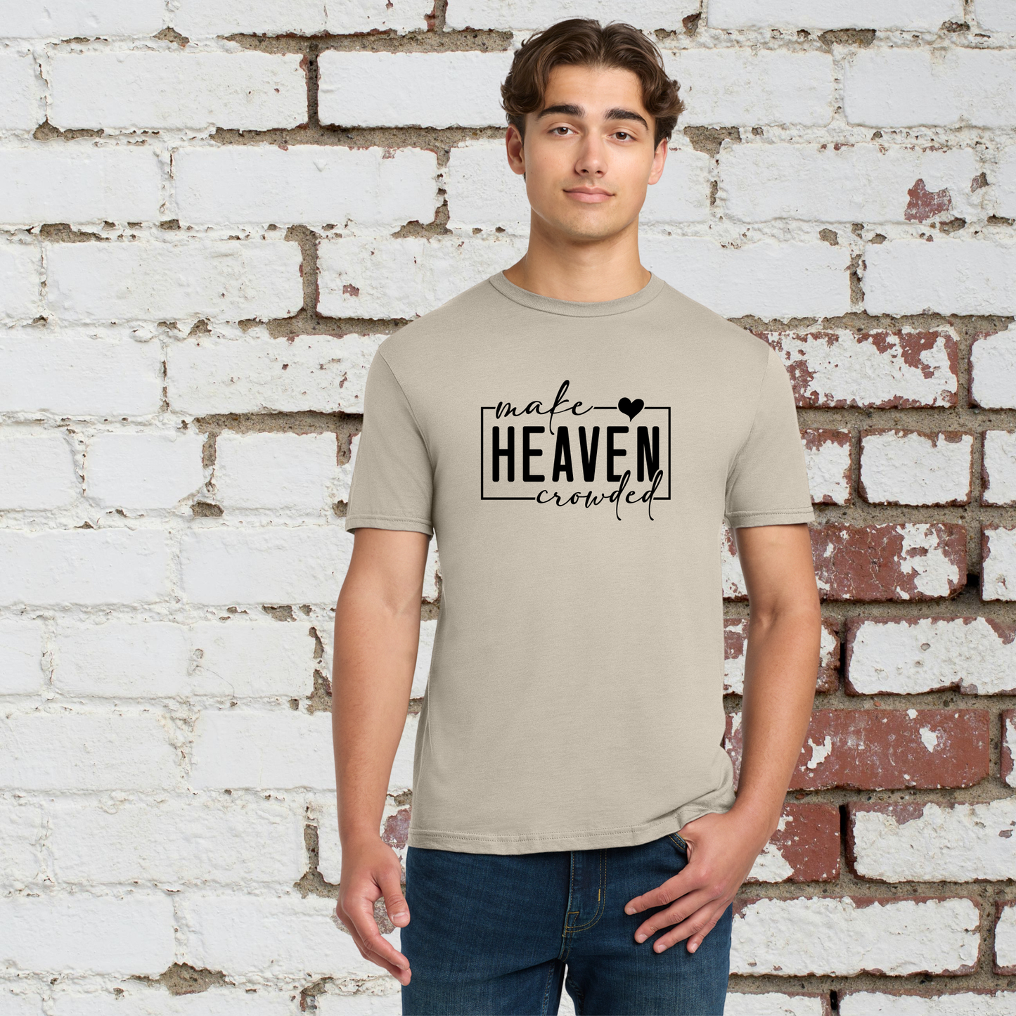 Heaven Crowded Unisex Tee