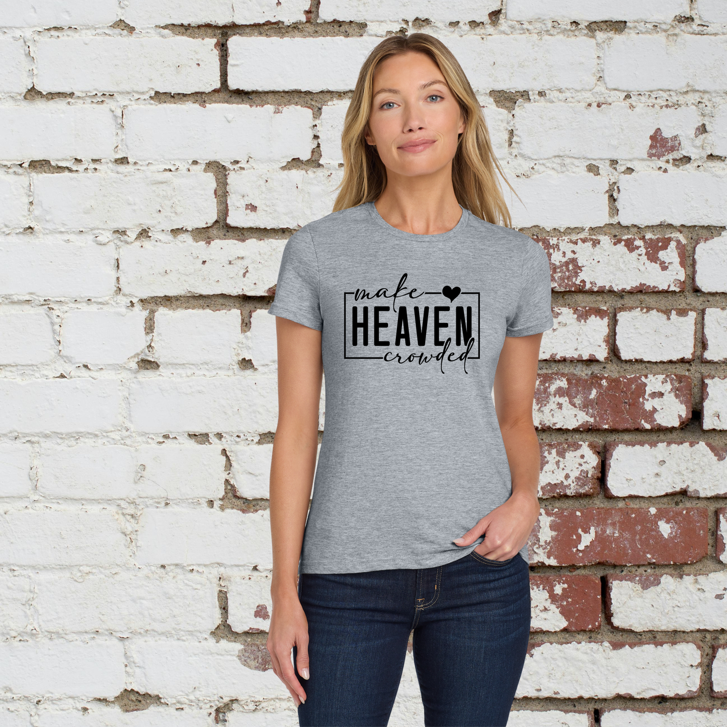 Heaven Crowded Unisex Tee