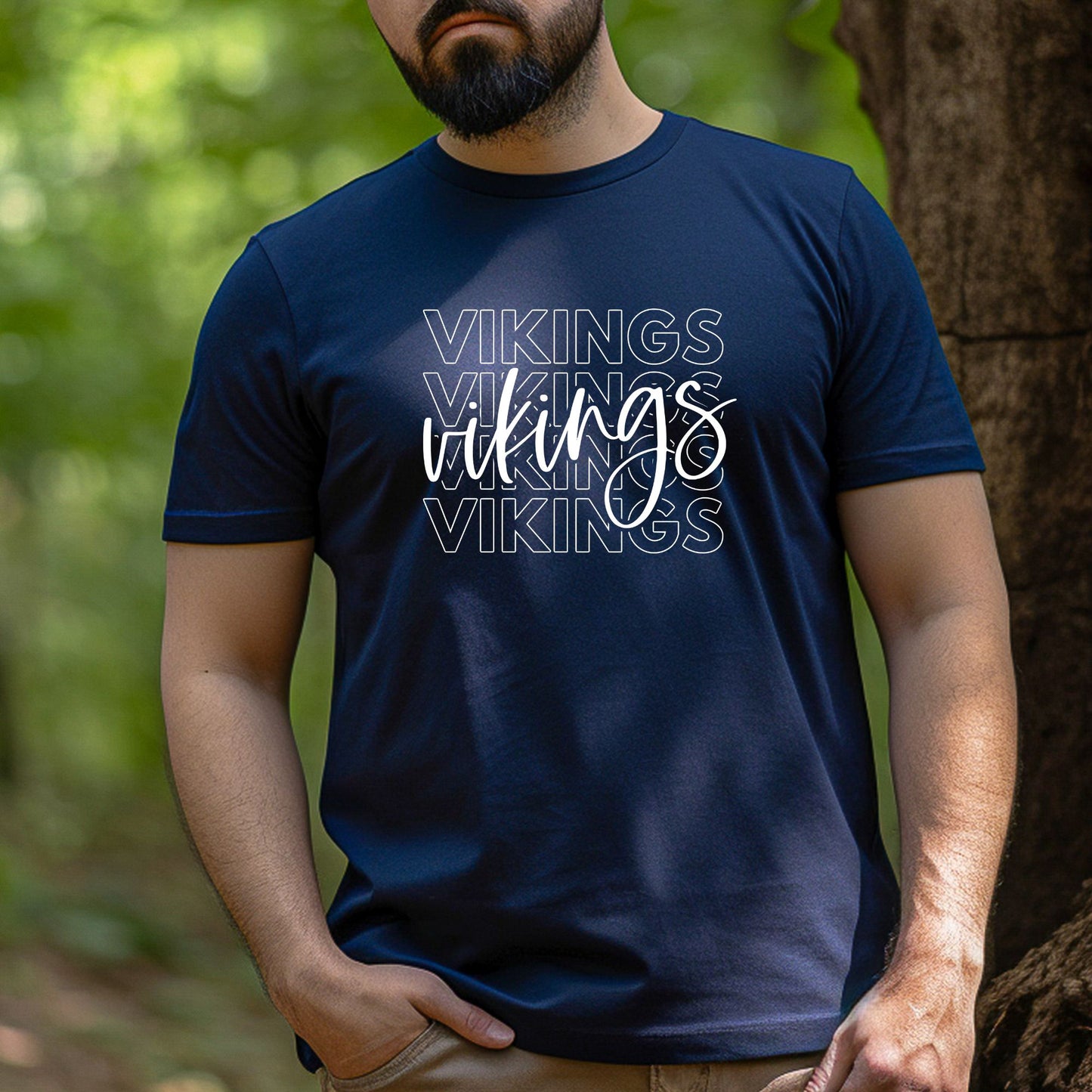 Stacked Vikings Unisex Tee