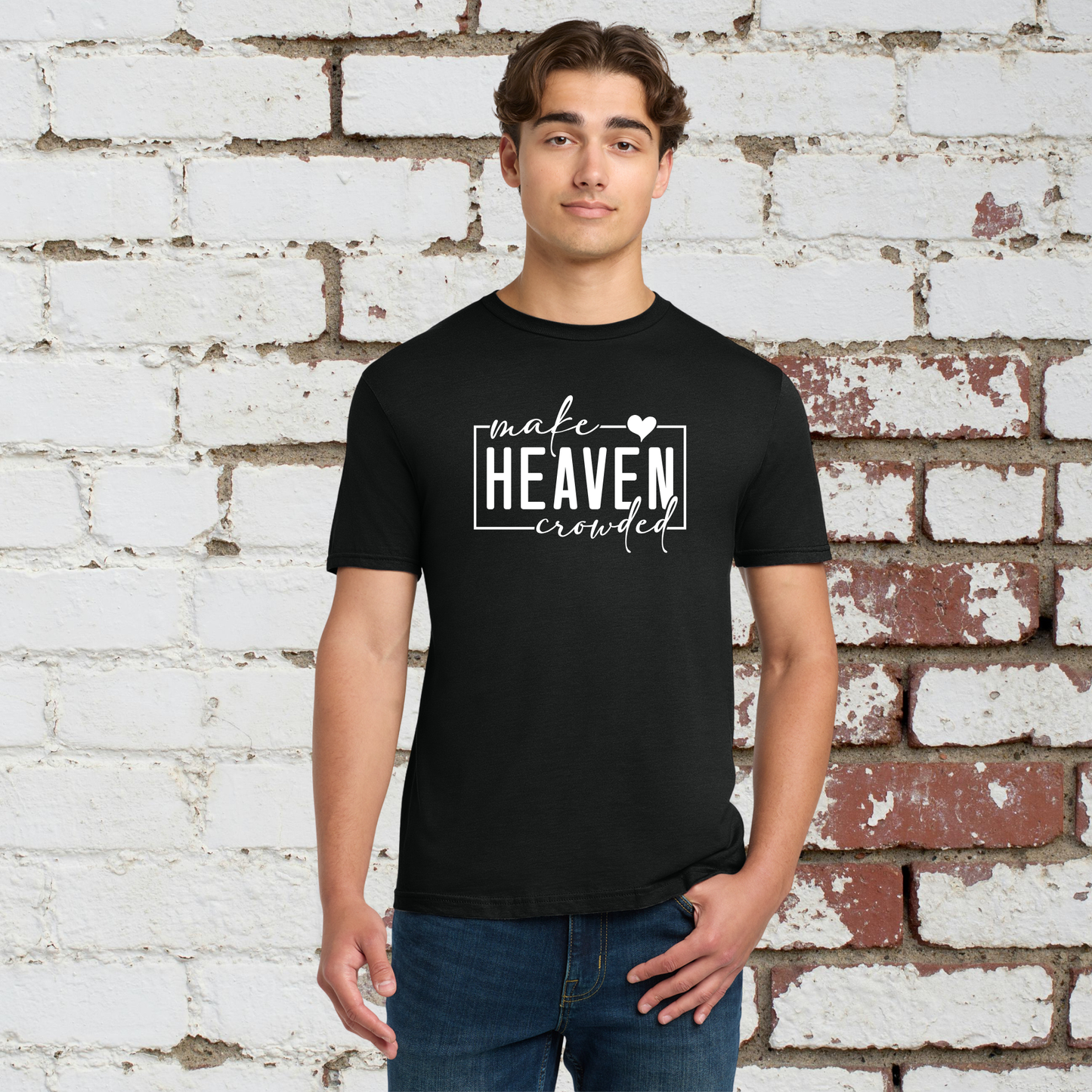 Heaven Crowded Unisex Tee