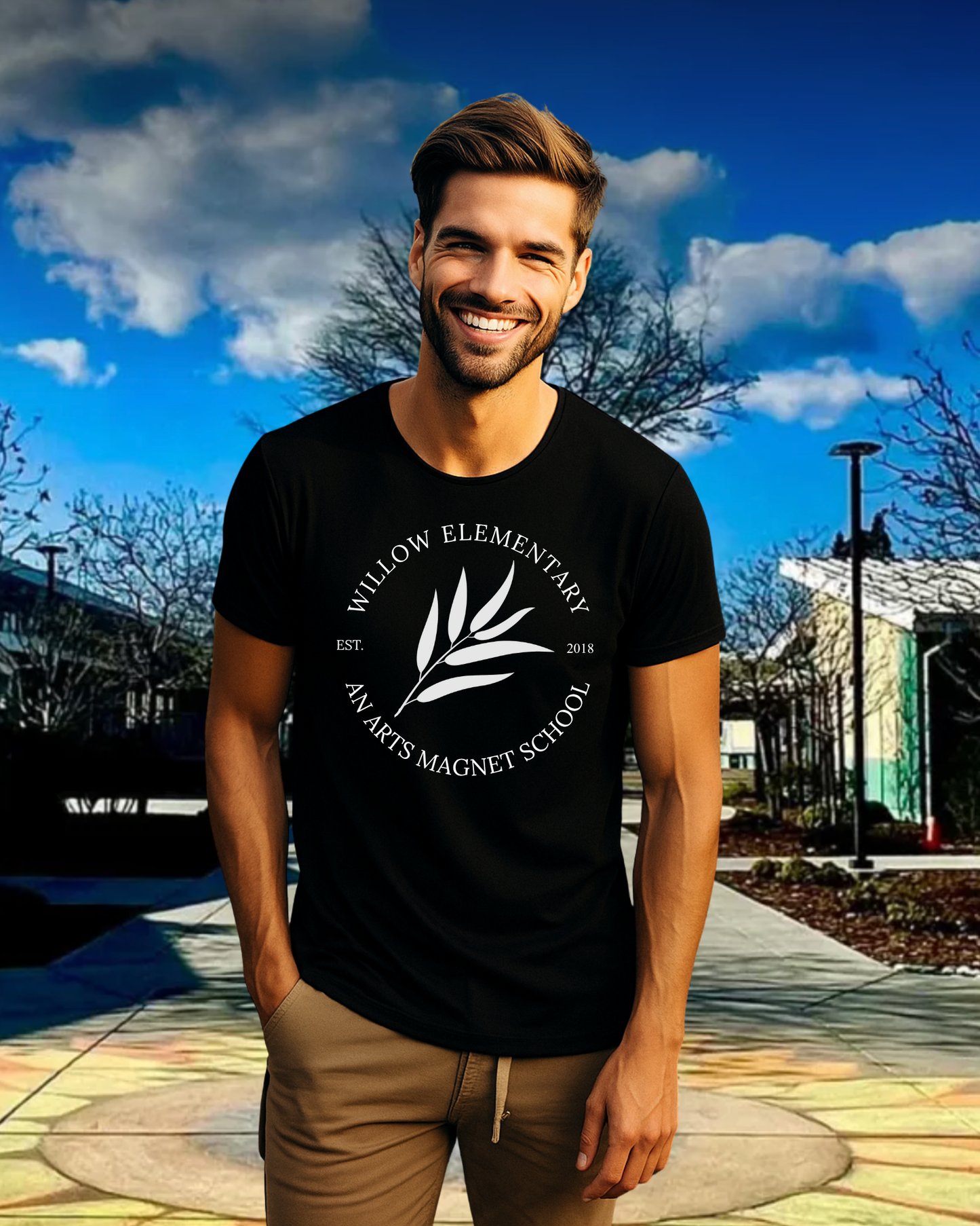 Willow Arts Magnet Est. 2018 Tee