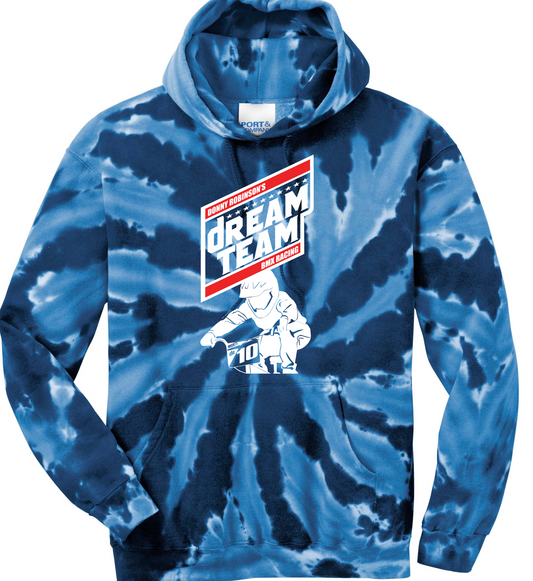 dREAM TEAM Logo Tie Dye Hoodie - Unisex