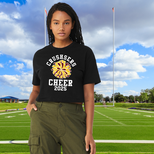 VHS Cheer Cropped Tee