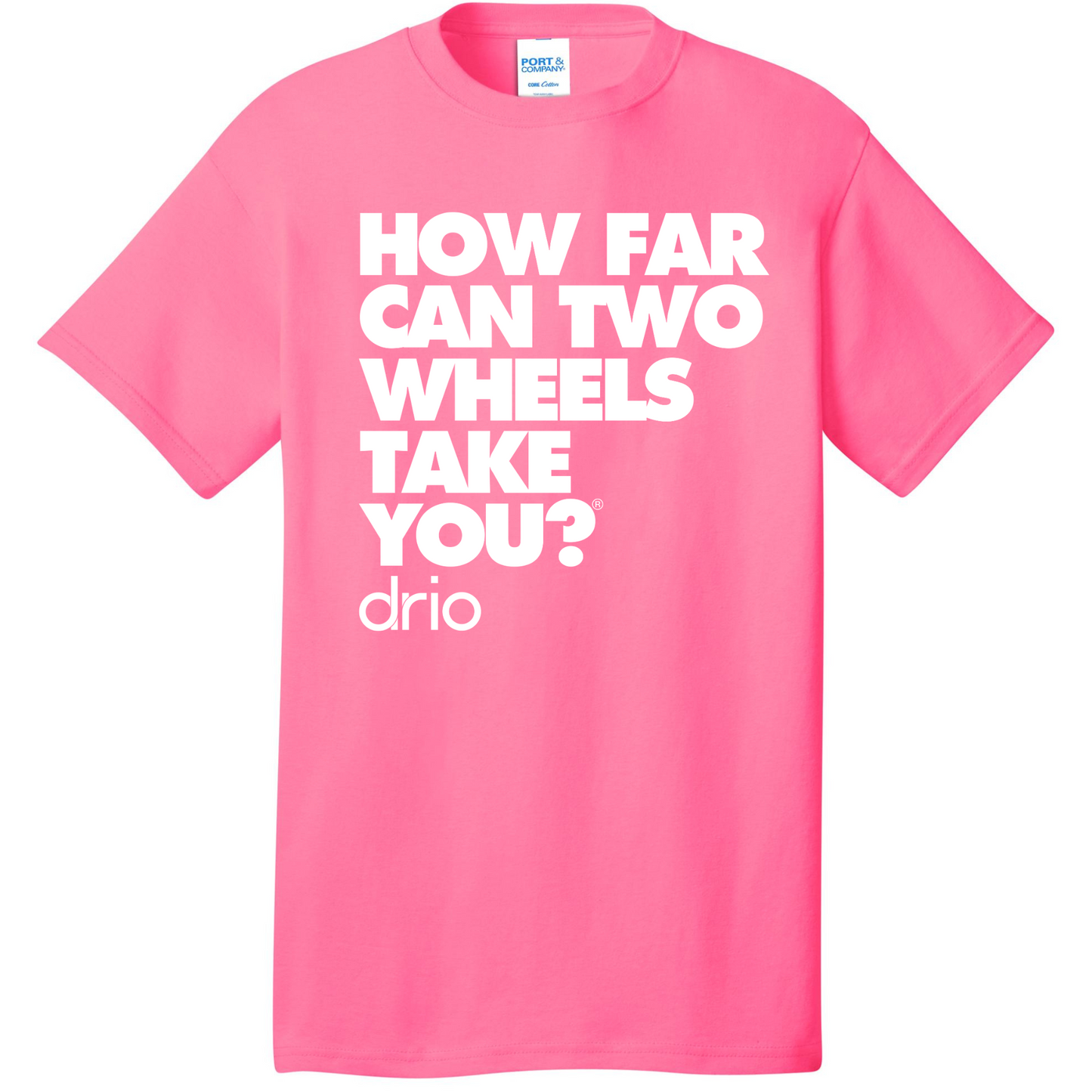 Youth How Far Can Two Wheels Take You Shirt