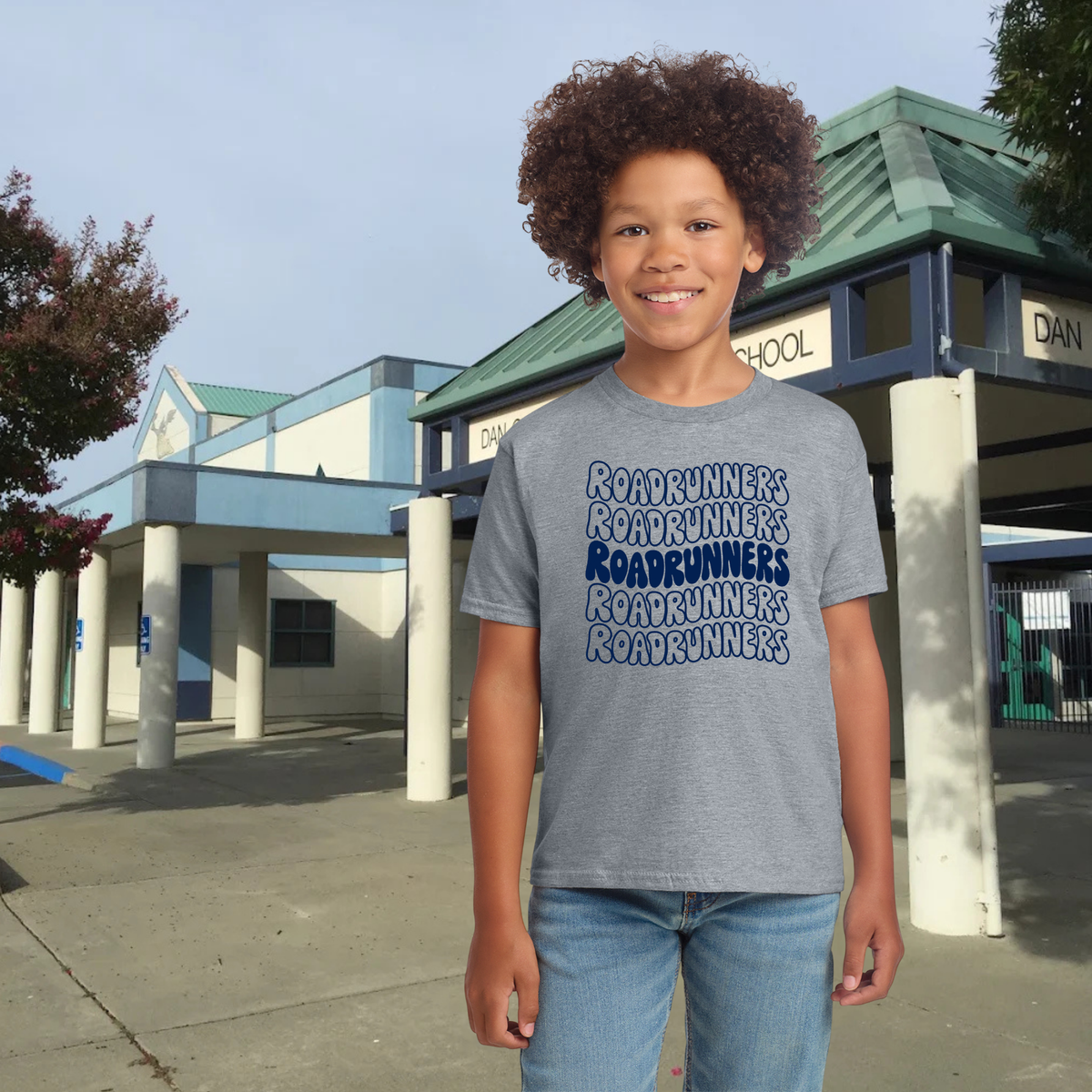 Roadrunner Wave Youth Tee