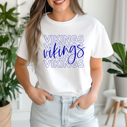 Stacked Vikings Unisex Tee