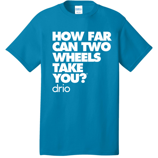 Youth How Far Can Two Wheels Take You Shirt