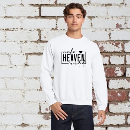 Heaven Crowded Unisex Crewneck Pullover