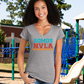 Somos NVLA Ladies V-Neck Tee