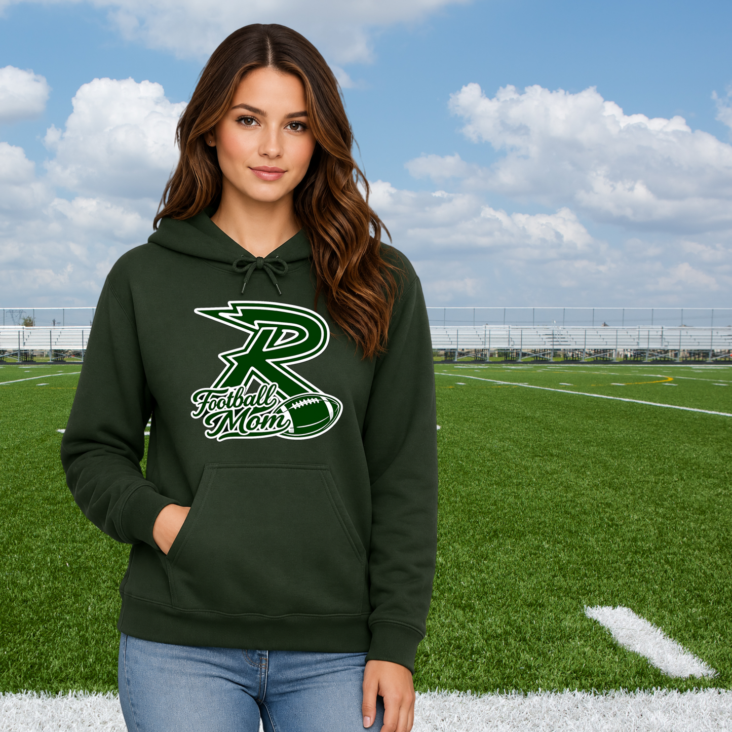 Rodriguez Football Mom Heavy Blend Hoodie