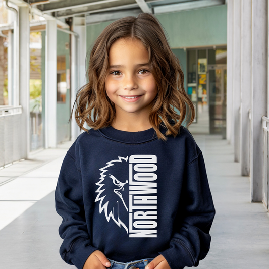 Northwood Eagles Youth Crewneck Pullover